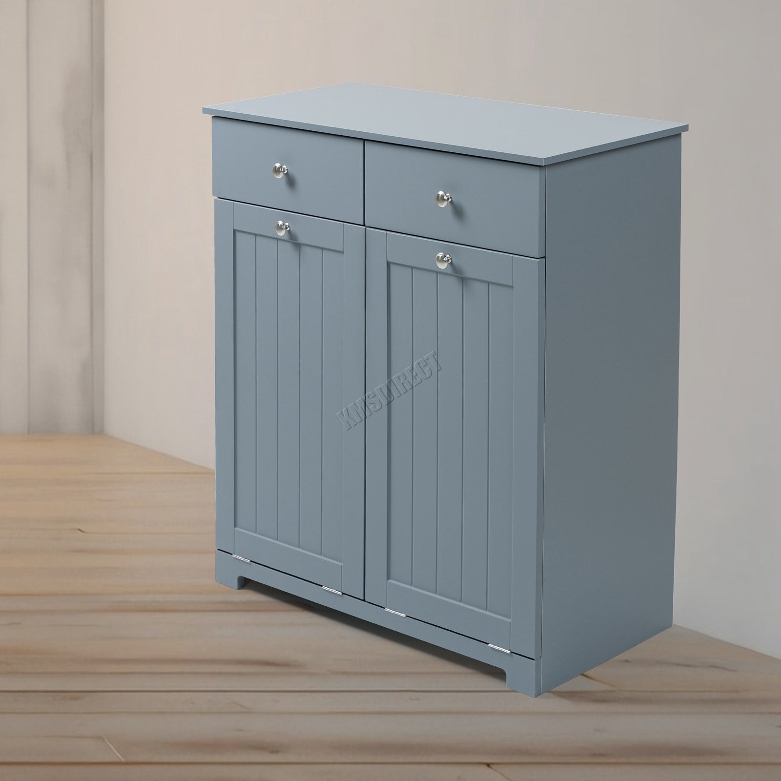 WestWood Laundry Cabinet Tilt-Out With 2 Laundry Basket Drawers