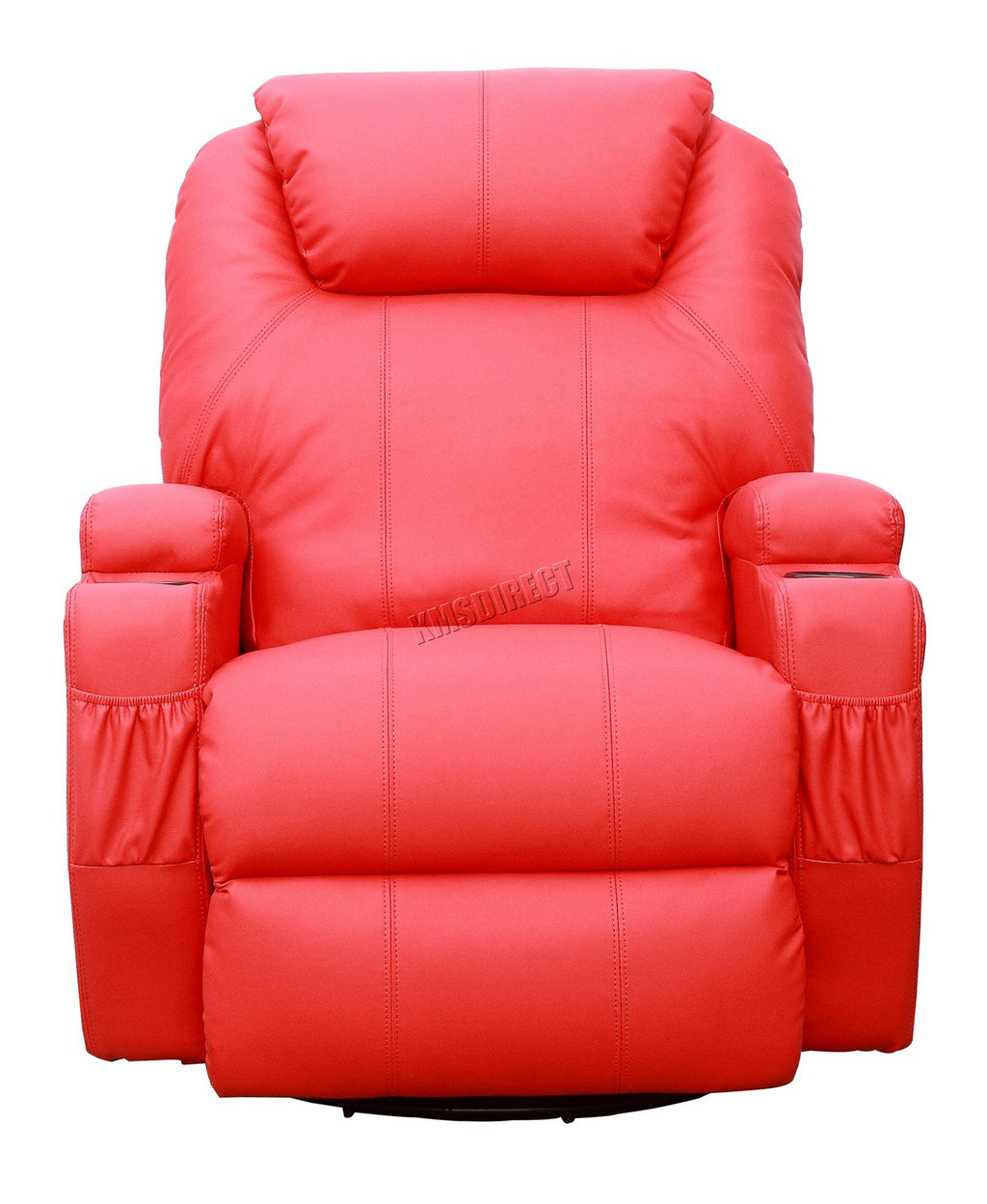 WestWood Massage Leather Sofa Bonded Recliner Chair Swivel Heat 01