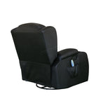 WestWood Massage Leather Sofa Bonded Recliner Chair Swivel Heat 02
