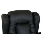 WestWood Massage Leather Sofa Bonded Recliner Chair Swivel Heat 02