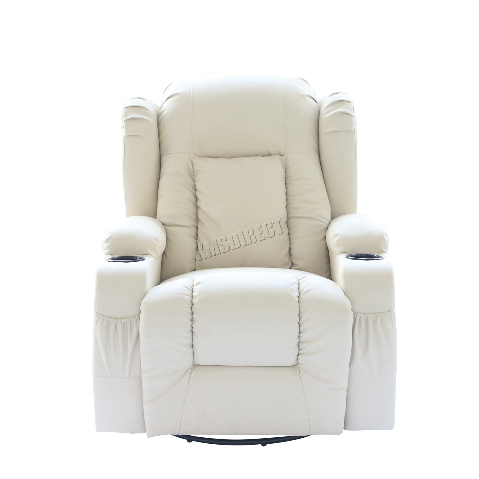 WestWood Massage Leather Sofa Bonded Recliner Chair Swivel Heat 02