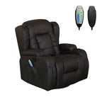 WestWood Massage Leather Sofa Bonded Recliner Chair Swivel Heat 02