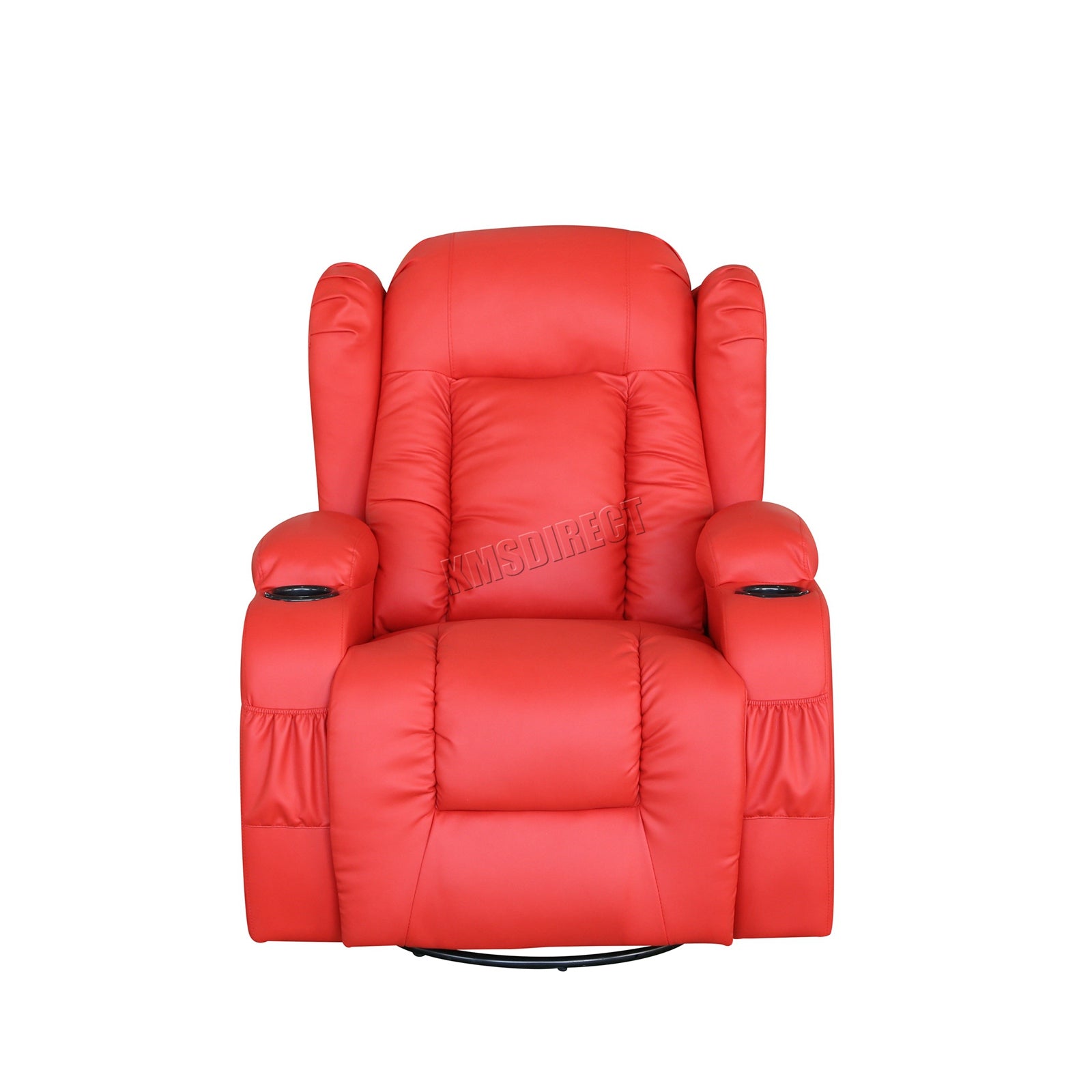 WestWood Massage Leather Sofa Bonded Recliner Chair Swivel Heat 02