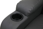 WestWood Massage Leather Sofa Bonded Recliner Chair Swivel Heat 02