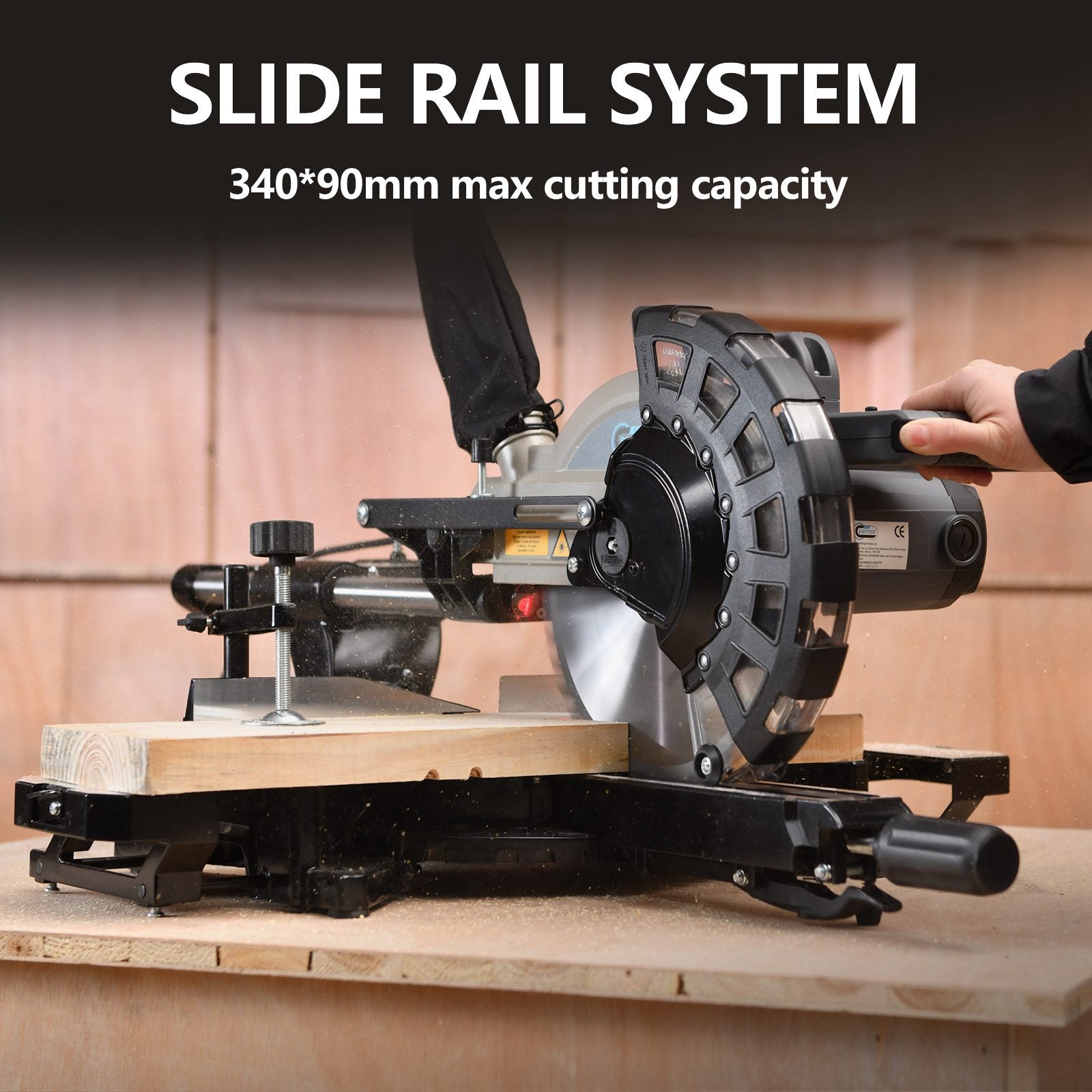 SwitZer Mitre Saw 10" 2000W Single Bevel