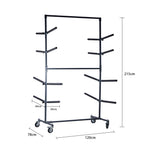 SwitZer Mobile Bumper Rack Grey