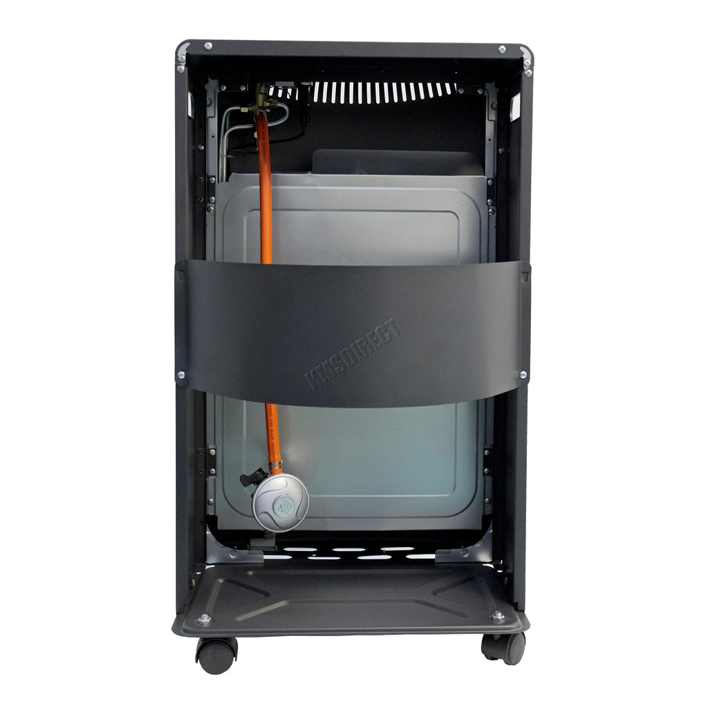 4.2Kw Portable Gas Heater - Butane Gas Heater With Wheels