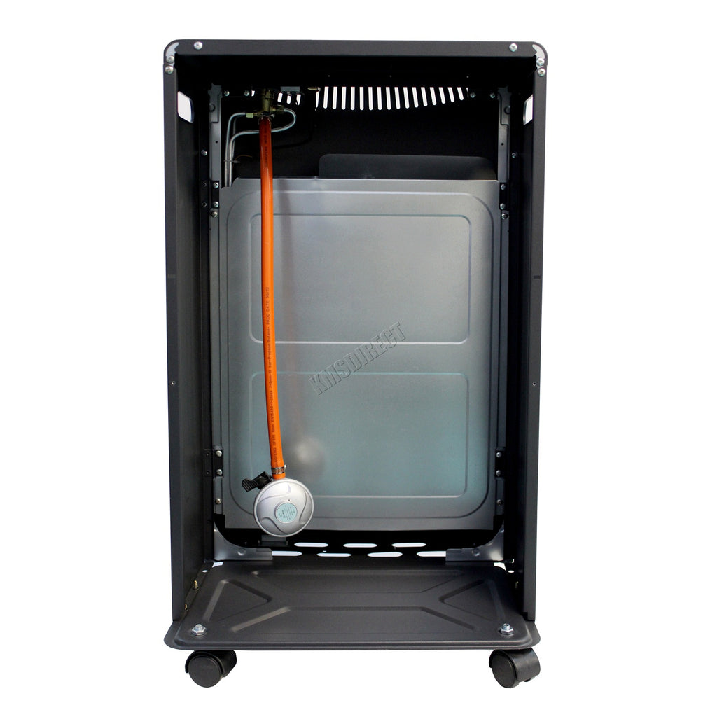 4.2Kw Portable Gas Heater - Butane Gas Heater With Wheels