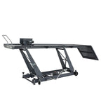 motorcycle lift bench on a white background
