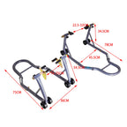 SwitZer Motorcycle Paddock Stand Set 01 Grey