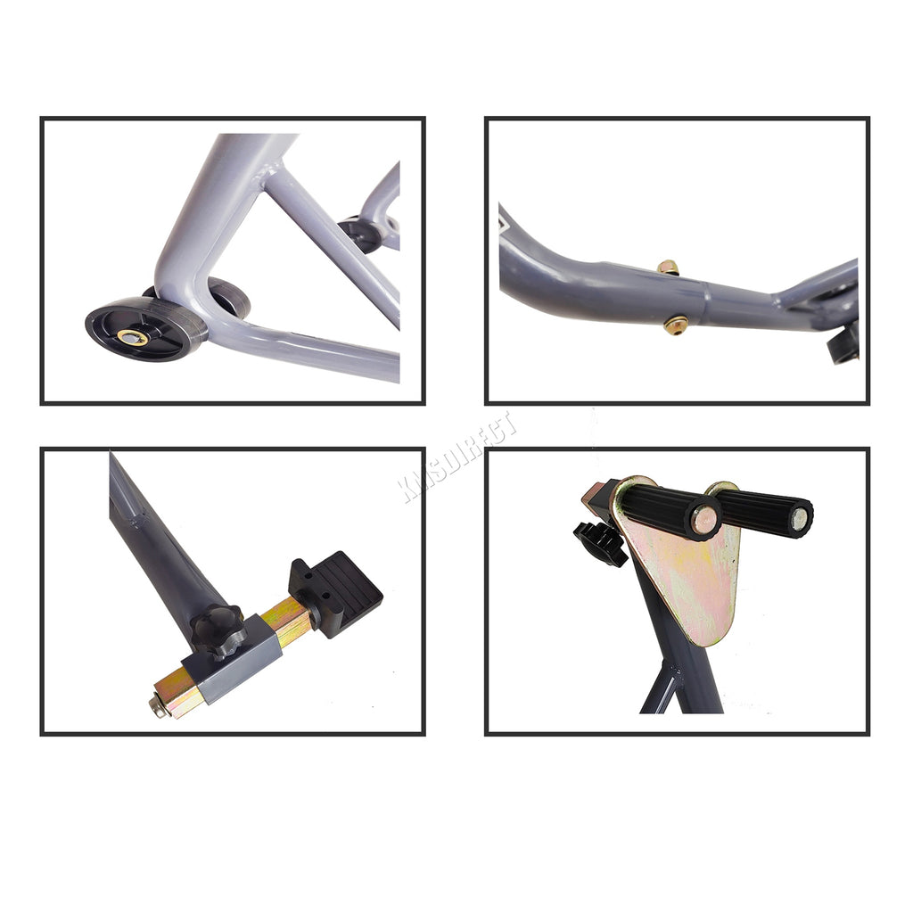 SwitZer Motorcycle Paddock Stand Set 01 Grey