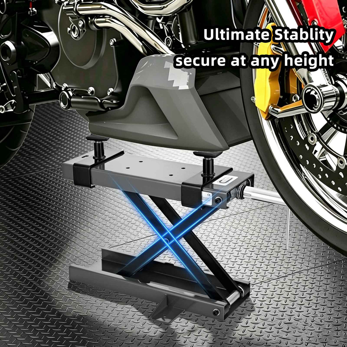 SwitZer 500kg Motorbike Scissor Lift
