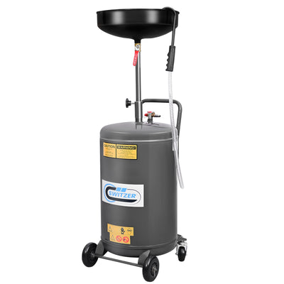 SwitZer 80L Waste Oil Drainer Grey