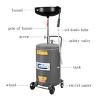 SwitZer 80L Waste Oil Drainer Grey
