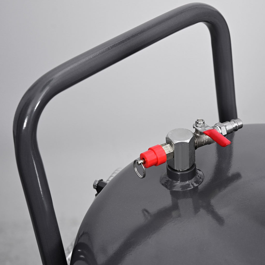 SwitZer 80L Waste Oil Drainer Grey