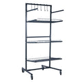 SwitZer Parts Cart with Panel Rack Grey