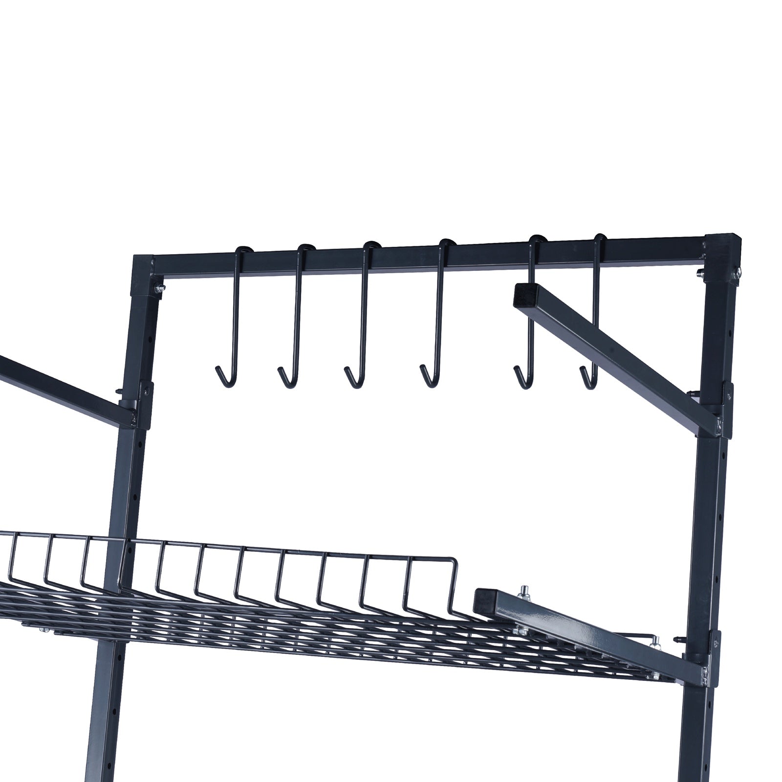 SwitZer Parts Cart with Panel Rack Grey
