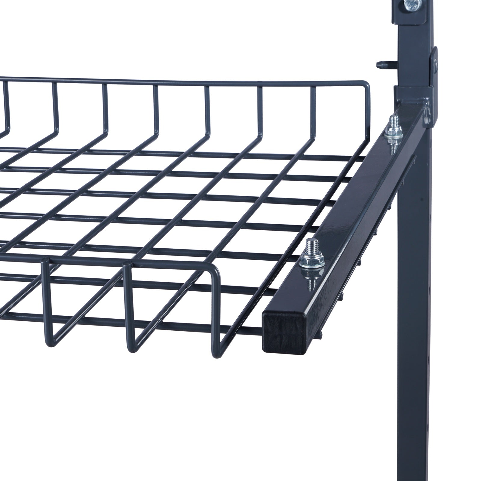 SwitZer Parts Cart with Panel Rack Grey