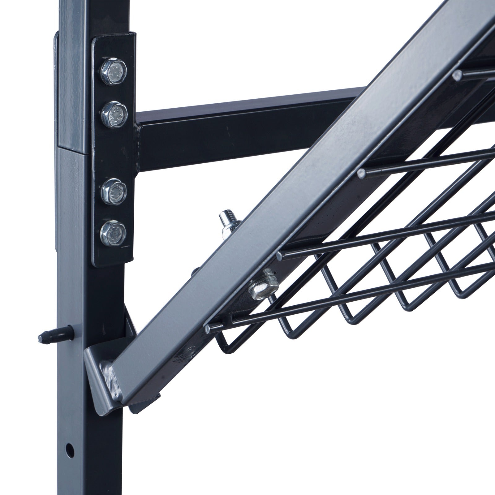 SwitZer Parts Cart with Panel Rack Grey