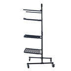 SwitZer Parts Cart with Panel Rack Grey