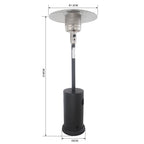 HEATSURE 13kW Umbrella Patio Gas Heater