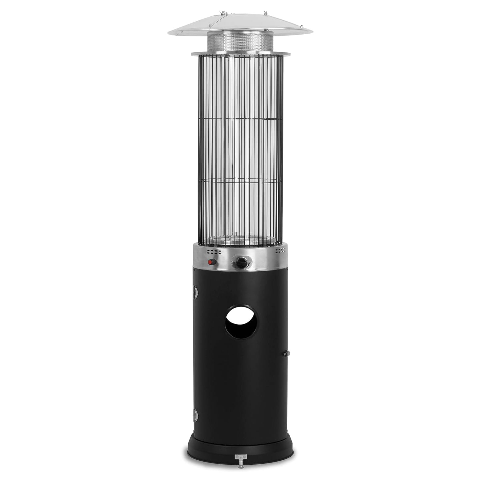 HEATSURE Spiral Flame Gas Heater 13.5KW Black