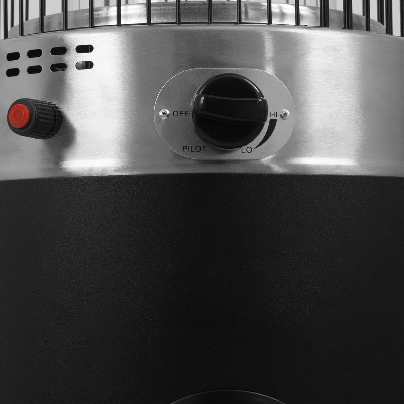 HEATSURE Spiral Flame Gas Heater 13.5KW Black