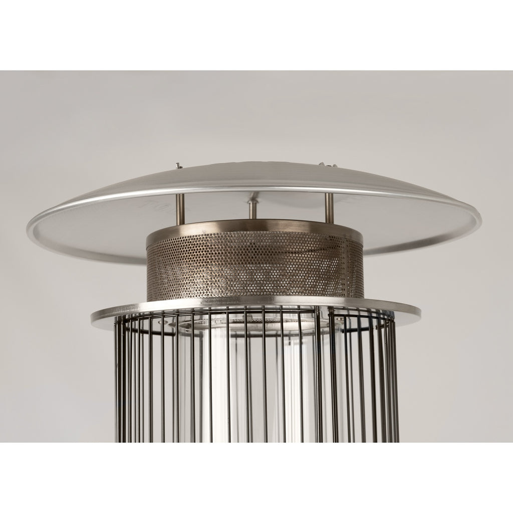 HEATSURE Spiral Flame Gas Heater 13.5KW Black