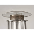 HEATSURE Spiral Flame Gas Heater 13.5KW Black