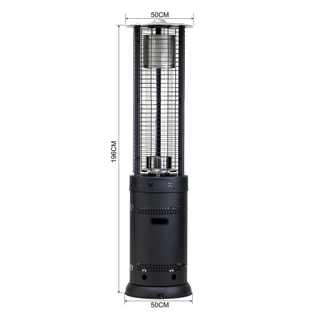 HEATSURE Taller Spiral Flame Patio Heater 13.5KW