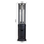 HEATSURE Taller Spiral Flame Patio Heater 13.5KW