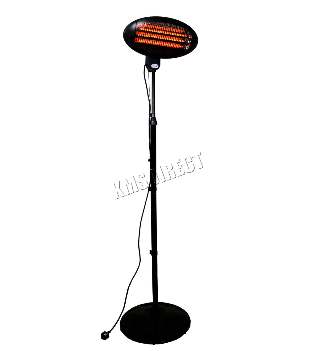 HEATSURE Outdoor Electric Patio Heater 2KW Black