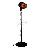 HEATSURE Outdoor Electric Patio Heater 2KW Black