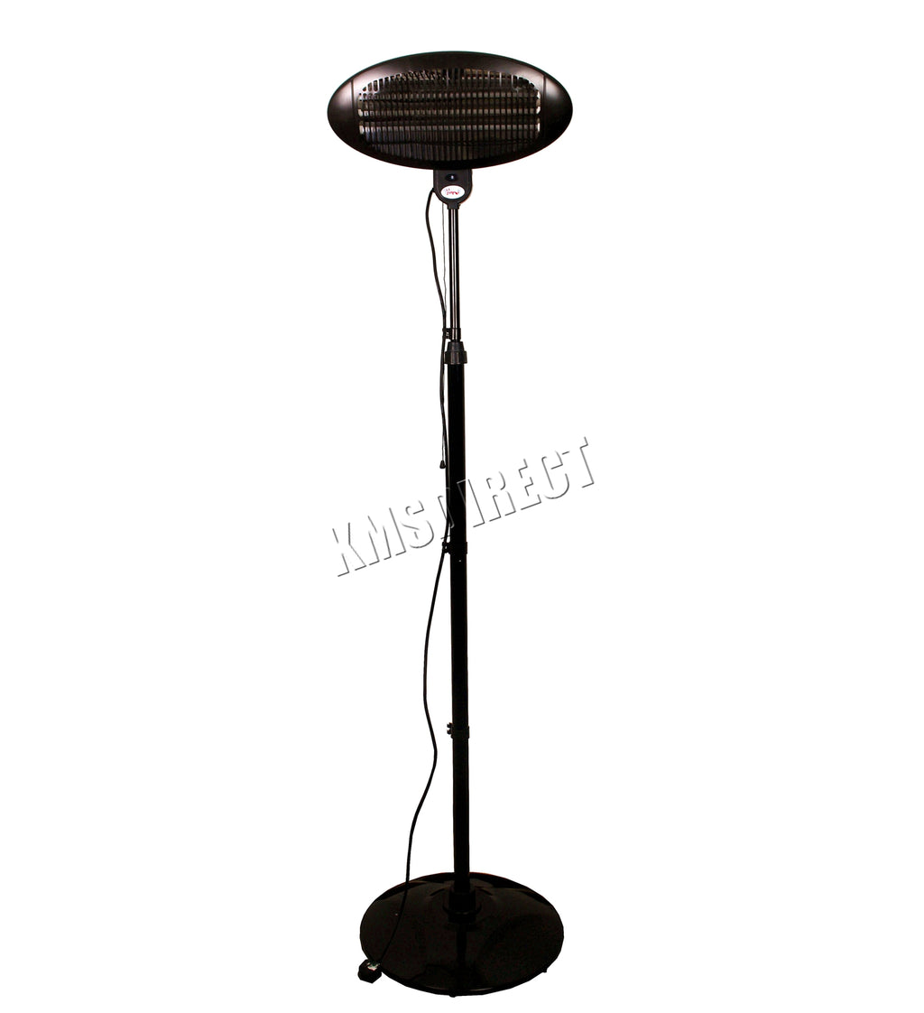 HEATSURE Outdoor Electric Patio Heater 2KW Black