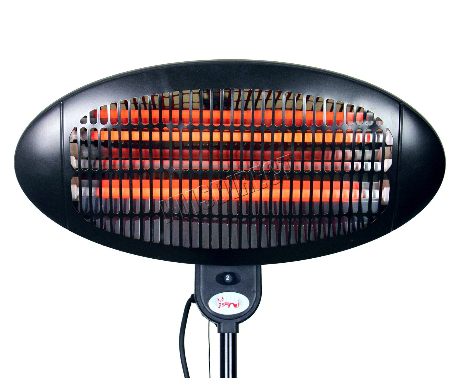 HEATSURE Outdoor Electric Patio Heater 2KW Black