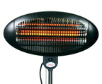 HEATSURE Outdoor Electric Patio Heater 2KW Black