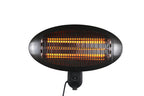 HEATSURE Patio Heater Wall Mounted 2000DI Black