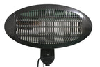 HEATSURE Patio Heater Wall Mounted 2000DI Black