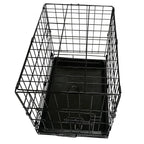 PawHaven Pet Cage Folding Lockable Door With Tray Puppy Crate