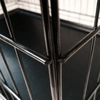 PawHaven Pet Cage Folding Lockable Door With Tray Puppy Crate