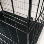 PawHaven Pet Cage Folding Lockable Door With Tray Puppy Crate