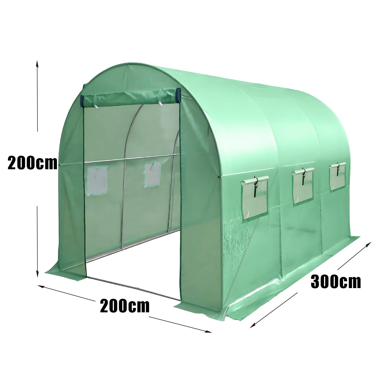 BIRCHTREE Replacement Polytunnel Greenhouse Cover Only