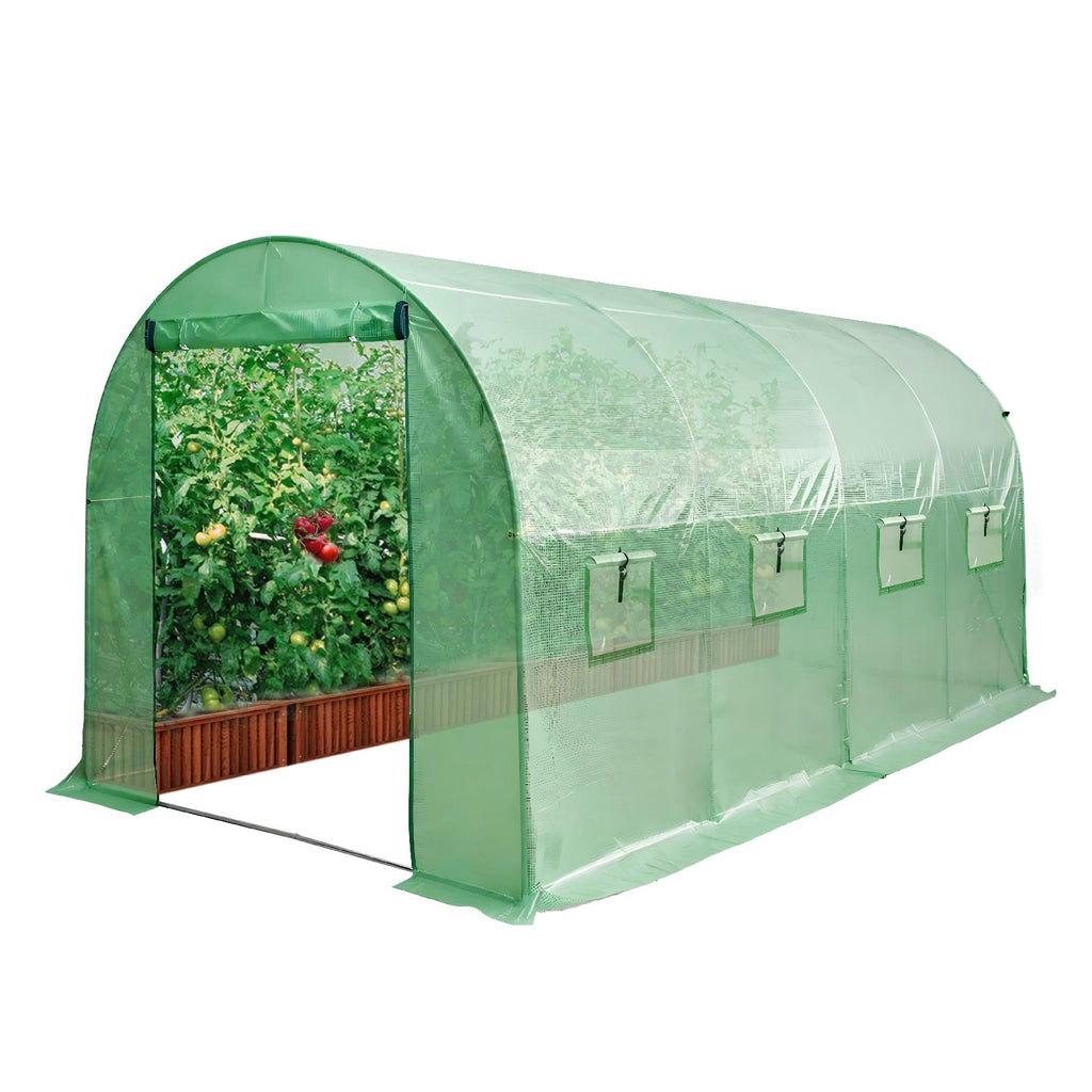 BIRCHTREE Replacement Polytunnel Greenhouse Cover Only