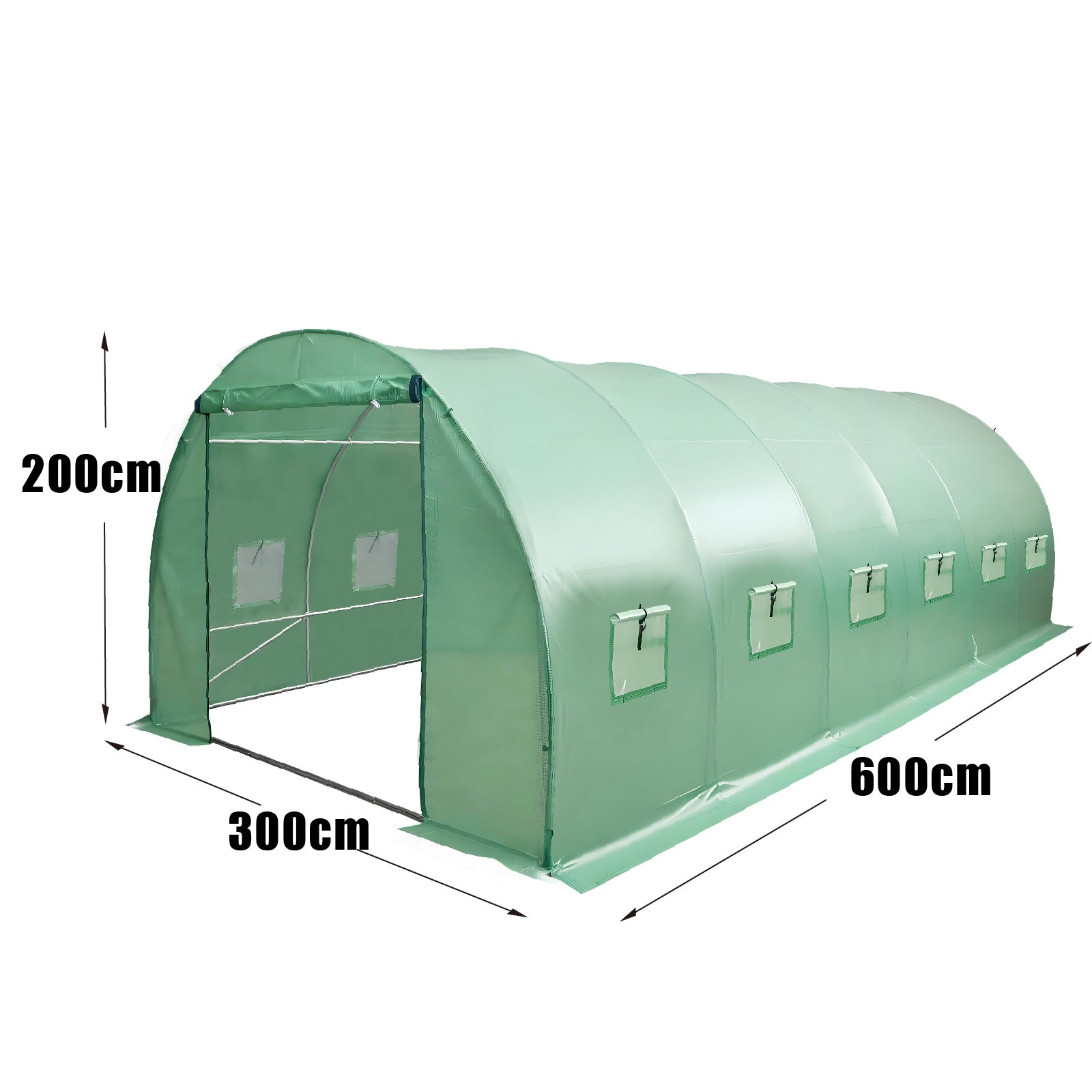 BIRCHTREE Replacement Polytunnel Greenhouse Cover Only