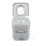 BIRCHTREE 20L Portable Toilet PT01 Grey