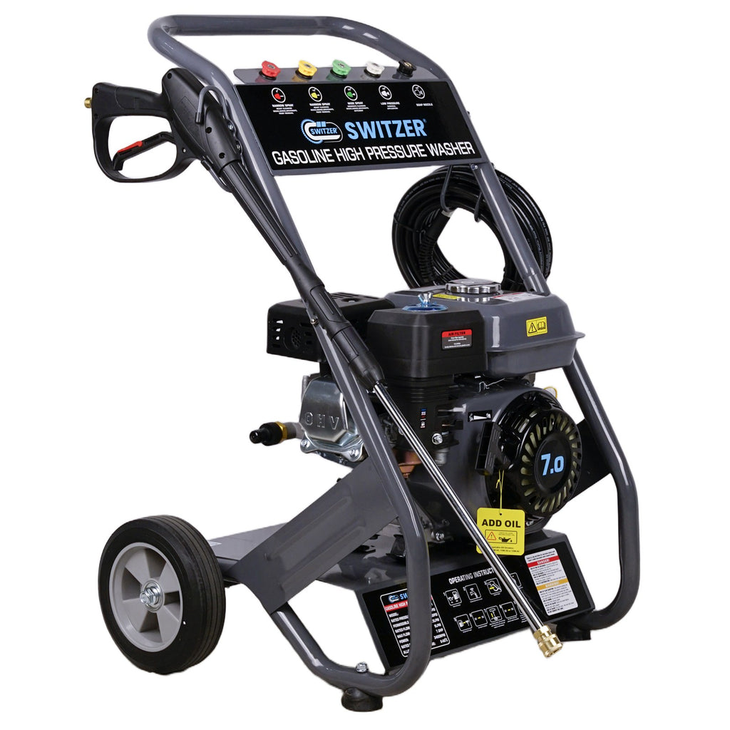 SwitZer 7HP Petrol Pressure Washer 2200PSI PPW01