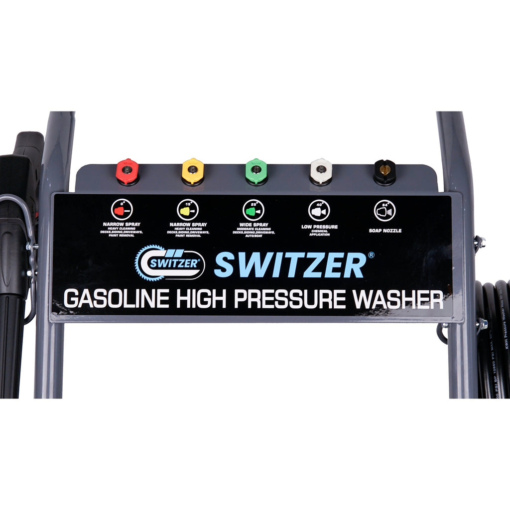 SwitZer 7HP Petrol Pressure Washer 2200PSI PPW01
