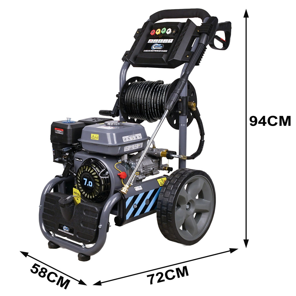 SwitZer 7HP Petrol Pressure Washer 2200PSI PPW02