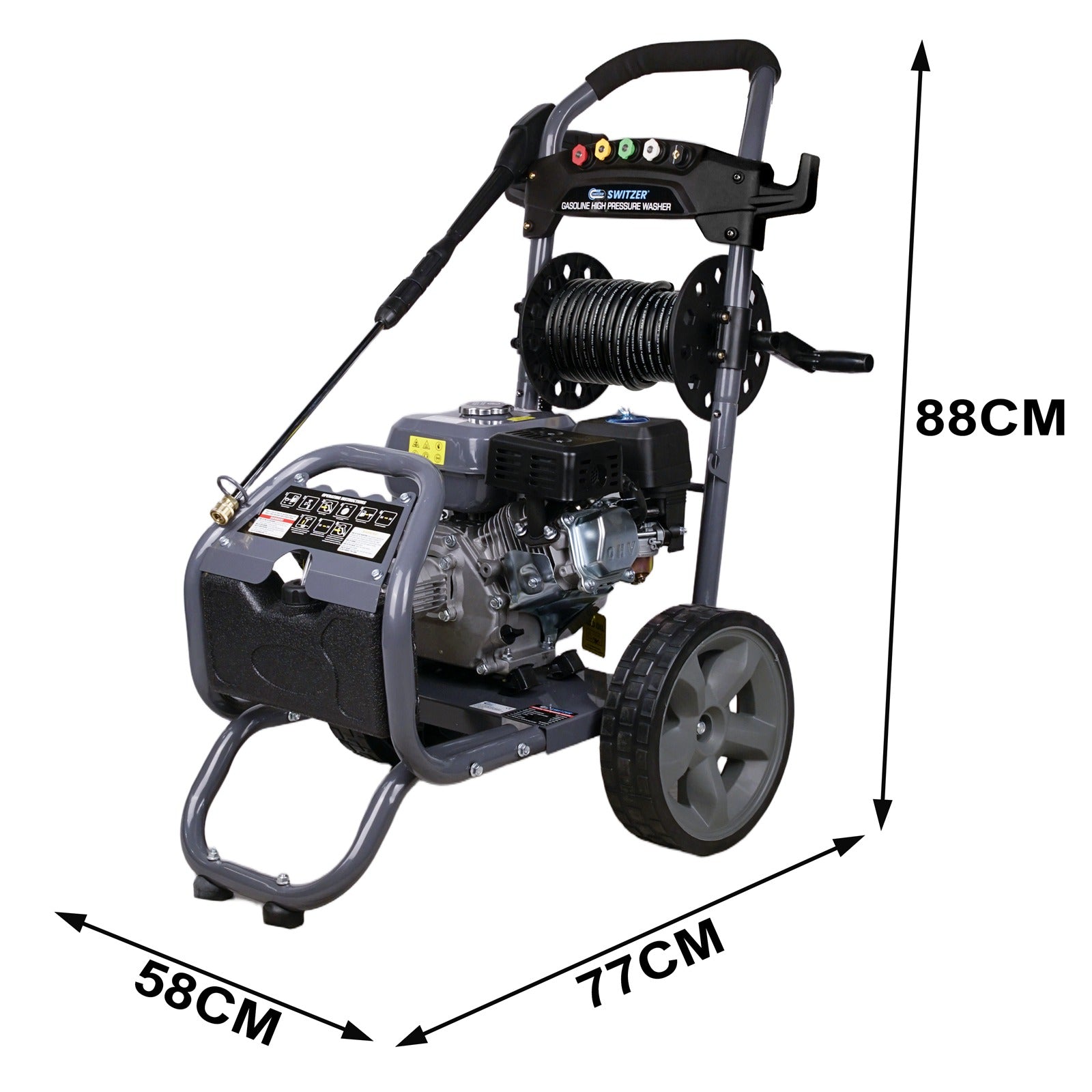 SwitZer 7HP Petrol Pressure Washer 2200PSI PPW03