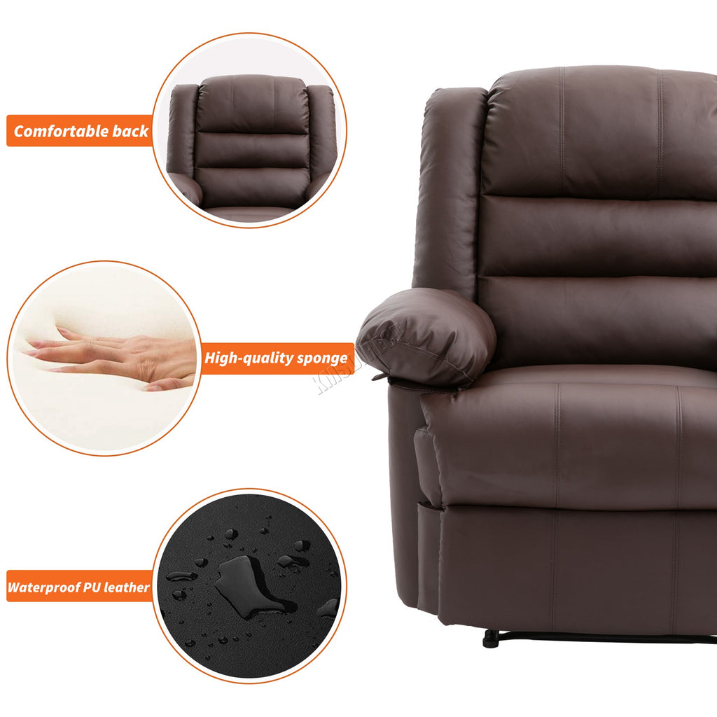 WestWood Recliner Sofa Chair Armchair RS04